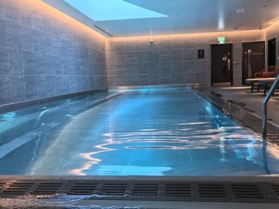 Communal indoor pool; alternate view